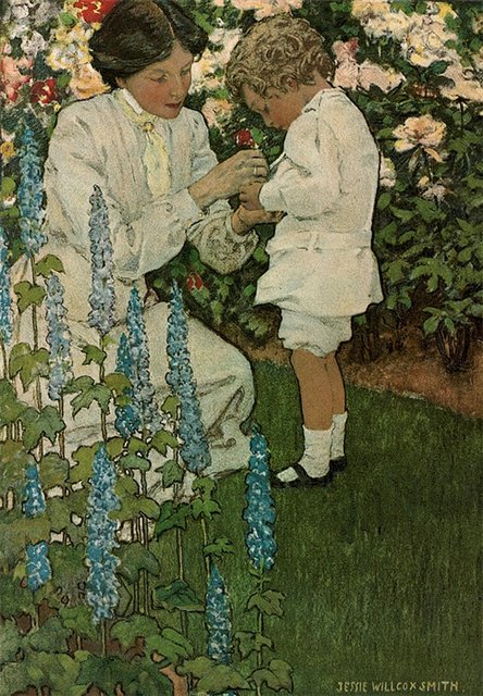 Удивительные иллюстрации Джесси Уилкокс Смит/Jessie Willcox Smith (1863-1935)