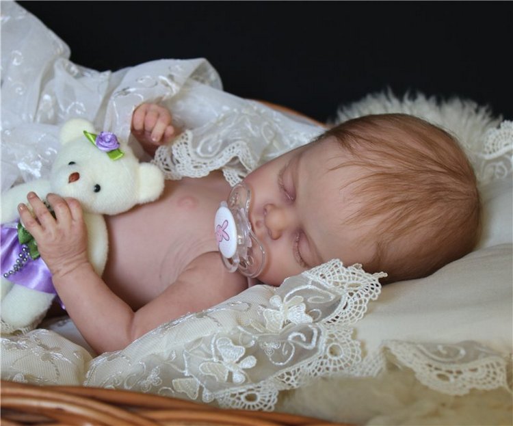 Сплюшка Сосо-2. Кукла реборн Елены Иваховой (фото 3)