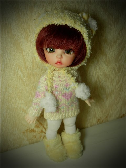 Малышки: зайка и котенок — Одежда и обувь для кукол BJD (БЖД): 1/3 (фото 4)