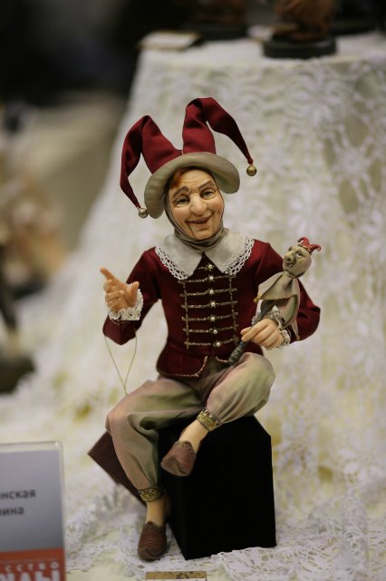 Великолепие выставки "Искусство Куклы" 11 декабря 2015 г