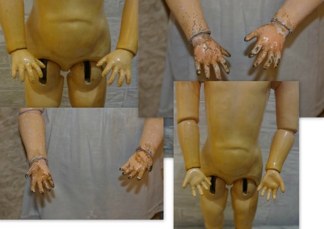 Адель — Антикварные куклы Simon & Halbig (S&H): Симон Хальбиг (фото 6)