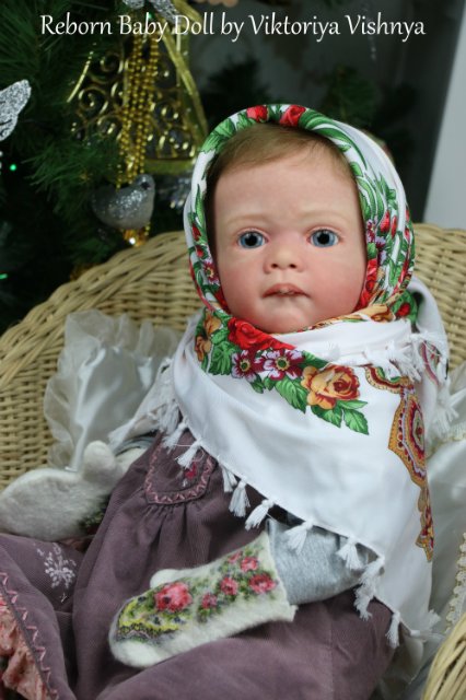 Настенька из сказки Морозко! Куколка реборн Виктории Вишни