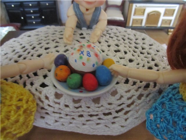 Малыши бжд готовятся к Пасхе