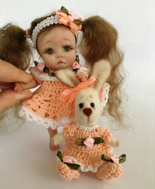 Лилюша. Авторская кукла Анны Добряковой