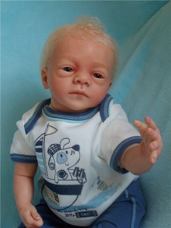 Мамино солнышко! Малыш реборн из молда Ромео от Наталии Блик