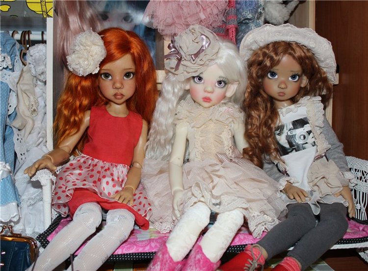 Mои Kaze Kids принцессы — Куклы Kaye Wiggs (Кайе Виггс): авторские BJD (БЖД)