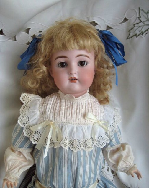 Новенькая антикварная кукла - Kammer & Reinhardt mold 192 (фото 6)