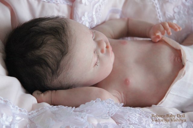 Моя лапушка Коко... Куколка реборн Виктории Вишни