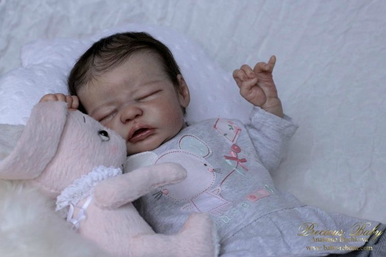 Малышка Квини. Кукла реборн Анастасии Бочковой