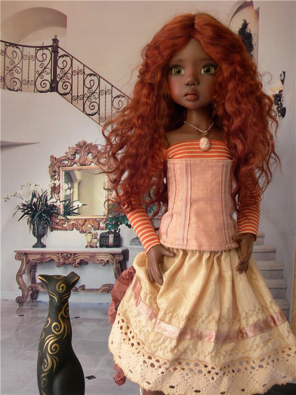 Сон в летнюю ночь... Первое знакомство с моим куклами от Kaye Wiggs