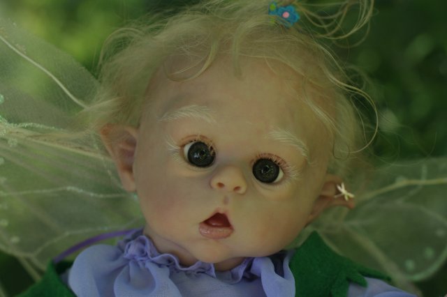 Офелька-стрекоза, куклёныш реборн Элины Кудрявцевой