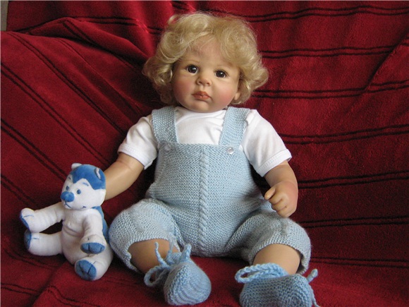 Кукла Matthias от Doris Stannat - мы зовем его Максимка (фото 7)