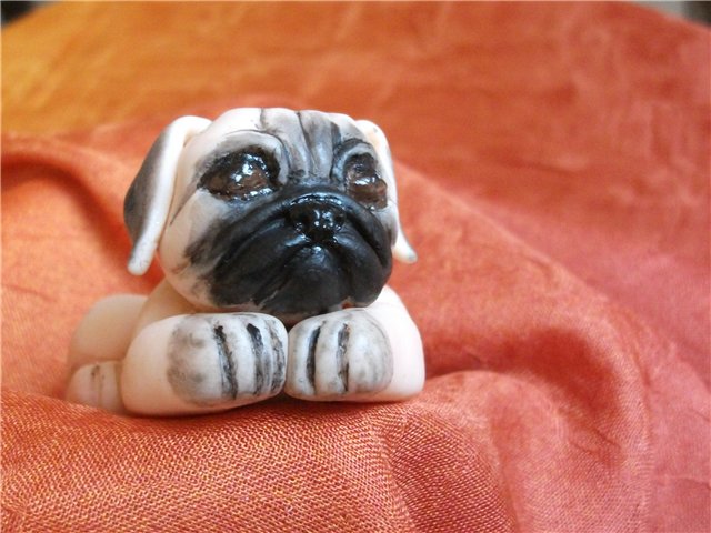 Собарик из полимерной глины