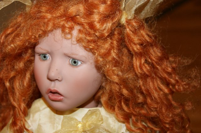 Три осенние принцессы. Коллекционные куклы (фото 4)