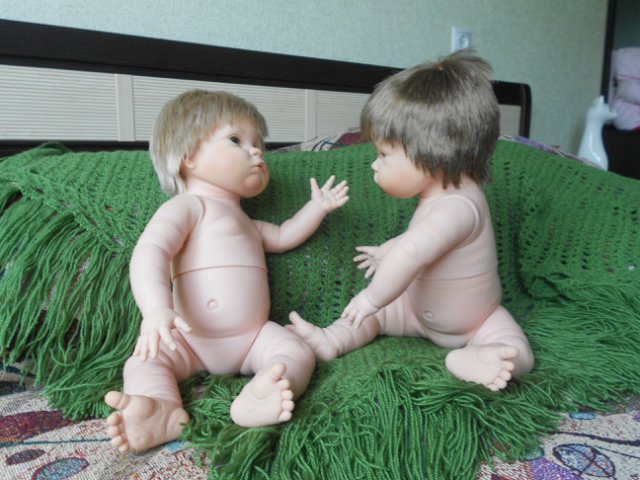 Близнецы - коллекционные куклы от Berjusa