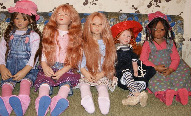 УDIVIТЕЛЬНАЯ DIVI и ее компания друзей - Kadri Nula Nella Lisa Lu Leleti от Annete Himstedt