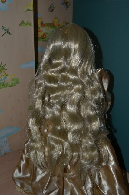 "Посреди золотого поля встанет..." - "золотая" кукла от Линды Рик (фото 9)