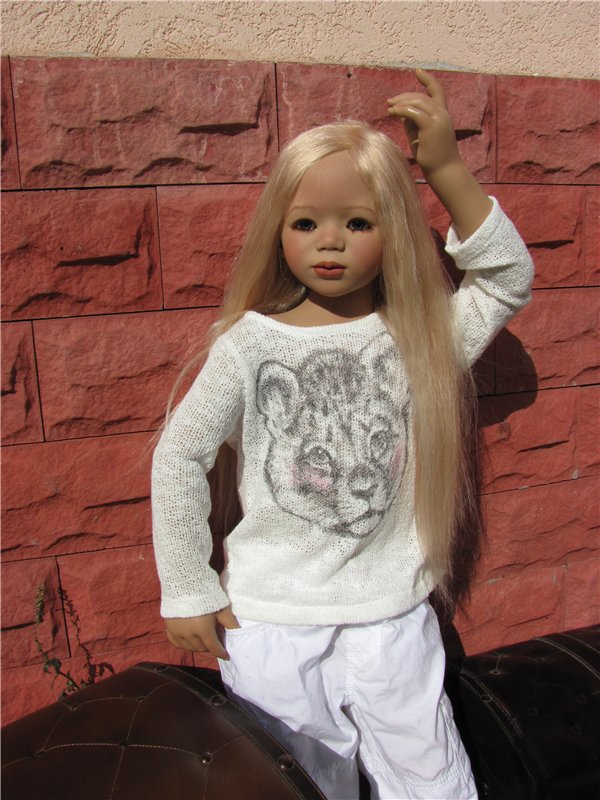 Вспоминая теплые дни. Полуденные танцы кукол Annette Himstedt