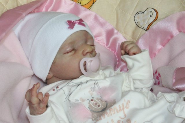 Сладкие сны Манюнечки! Кукла реборн Беспаловои Жанны