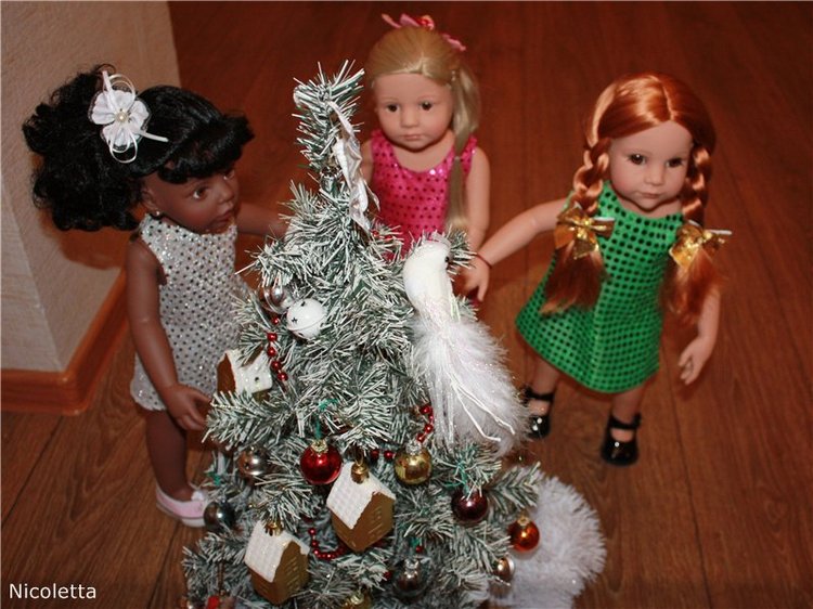 Настроение праздника и мои куклы Готц (фото 10)