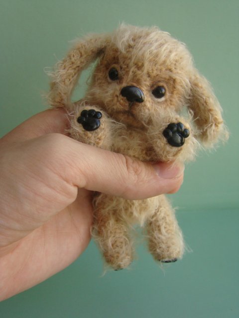 Щен. Авторская игрушка Ольги Чернухо