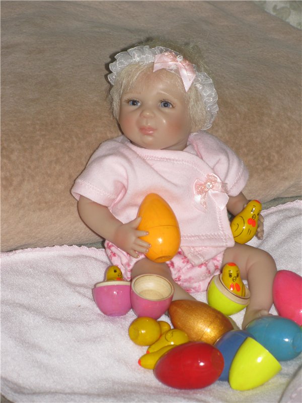 Малышка от Мариты Винтерс поздравляет всех с Пасхой | Бэйбики Малышка от Мариты Винтерс поздравляет всех с Пасхой (фото 2)