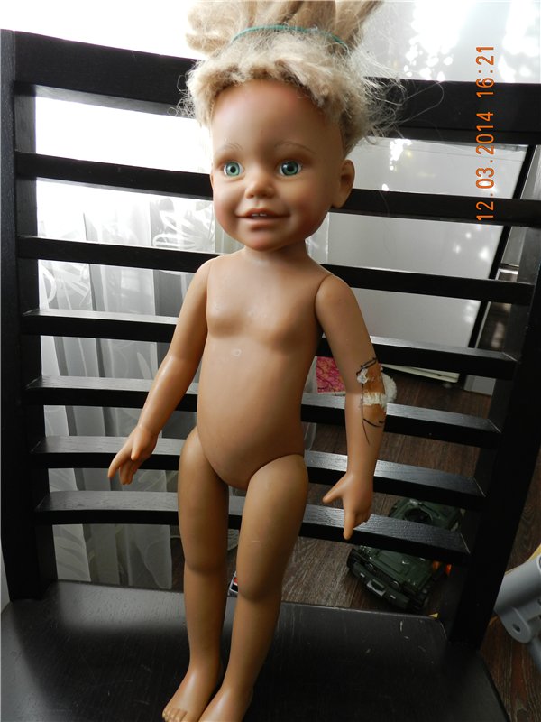 Дианка - Diana Euro Girl - восстановление и ремонт куклы