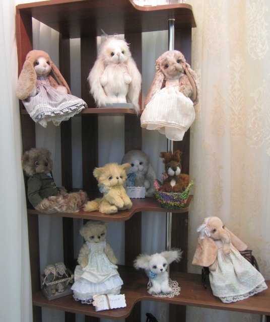 Время кукол 13. Международная выставка коллекционных кукол и мишек Тедди 2014. Продолжение (фото 6)