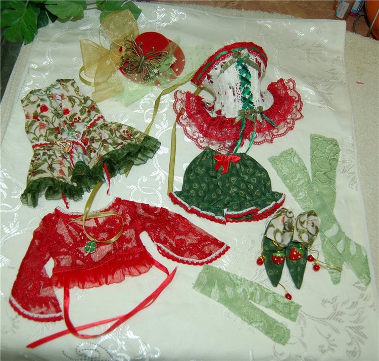 Эльфийское яблочко, outfit for bjd