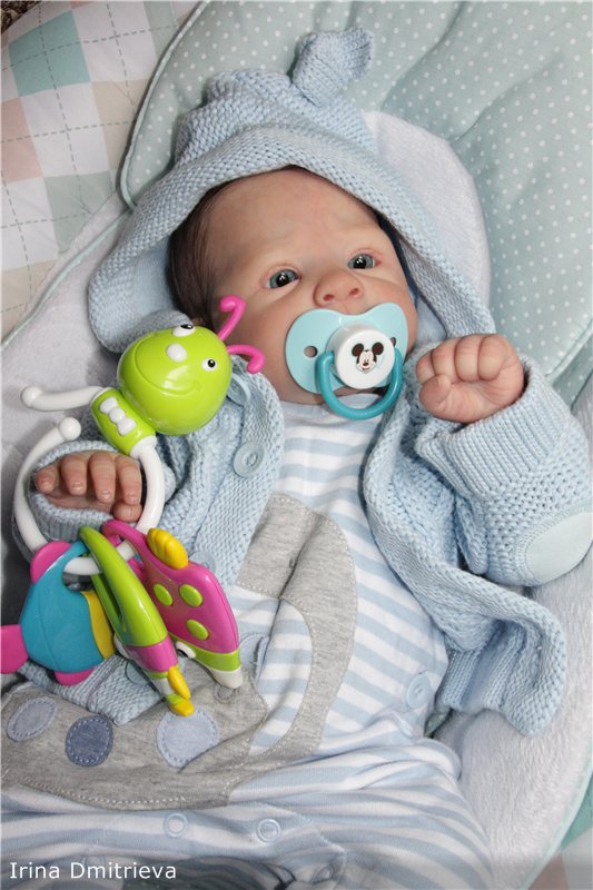 Малыш реборн из молда Сили | Бэйбики Малыш реборн из молда Сили (фото 8)