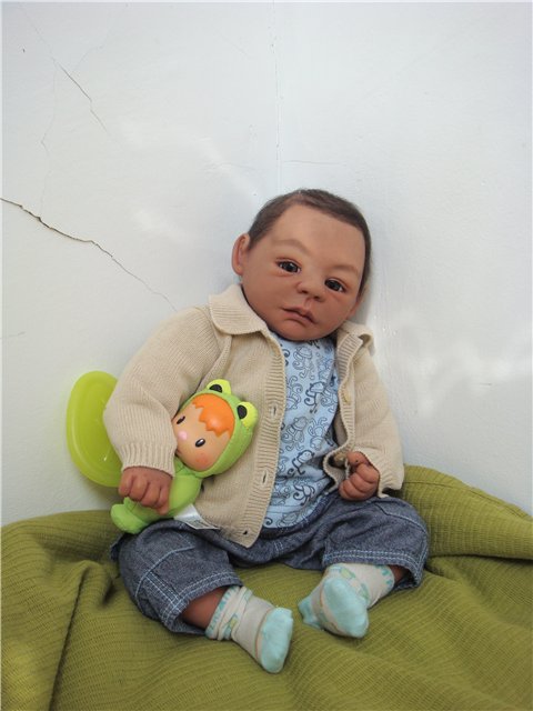 Амаль в ожидании. Этническая кукла-реборн. Barmalina Nursery | Бэйбики Амаль в ожидании. Этническая кукла-реборн. Barmalina Nursery (фото 3)
