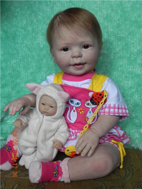 Малютка Танюшка. Кукла реборн Светланы Преображенской (фото 3)