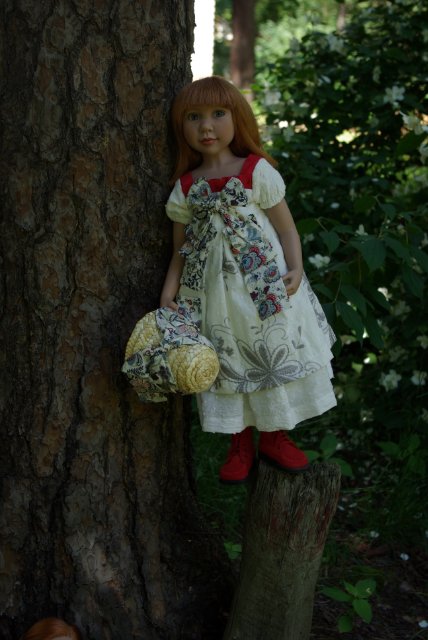 Лесная фея. Коллекционная кукла Мариелену от Zwergnase