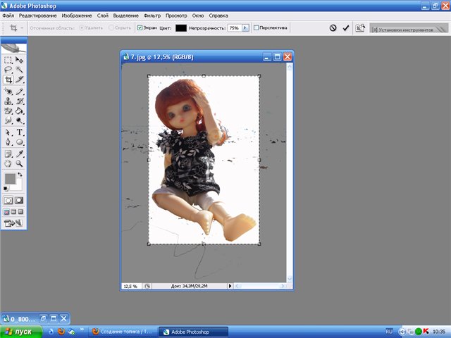 Фотошоп мастер-класс или как сделать сказку из нескольких фоток кукол (фото 10)