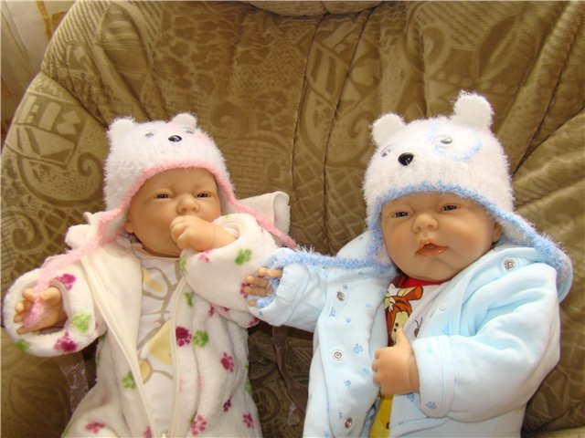 Смешные шапочки для кукол (фото 3)