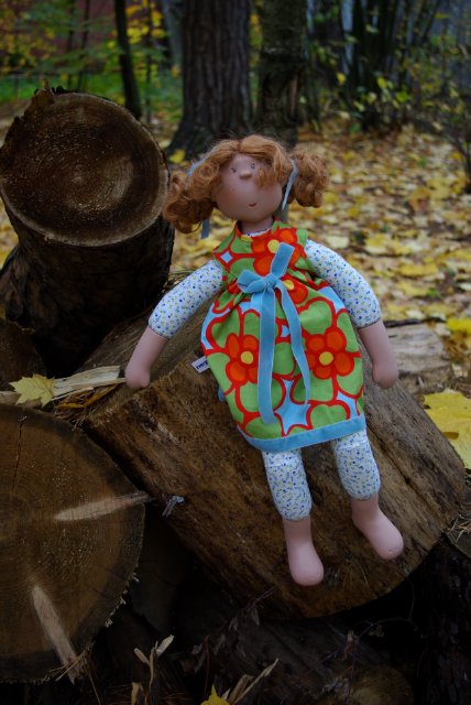 Может быть Janni, а может быть...Коричка? Игровая кукла от Zwergnaze (фото 5)