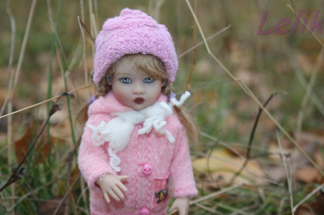 Прогулка с кнопочкой. Теплая одежда для моей куколки