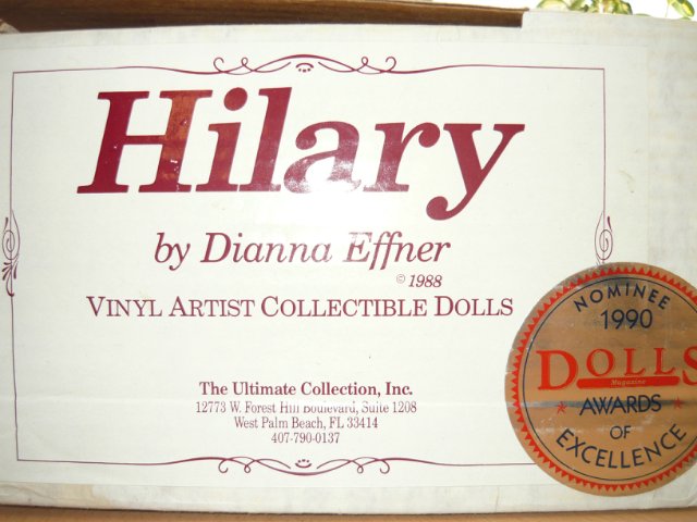 Хилари от Дианны Еффнер — Куклы Dianna Effner (Эффнер) из винила: Little Darling