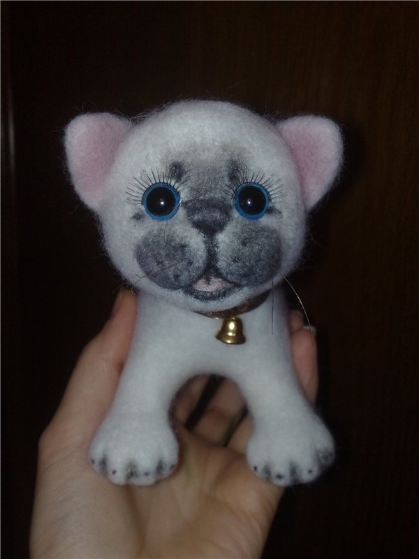 Новенькие мои авторские игрушки. Сухое валяние (фото 4)