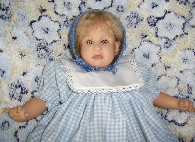 Коллекционная кукла от Ruth Treffeisen