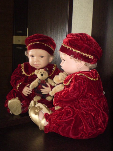 Вечерняя фотосессия. Куклы от Ashton Drake (фото 4)