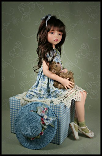 Чудо художница - Dale Zentner (dolls). Авторские куклы Дейл Зентнер