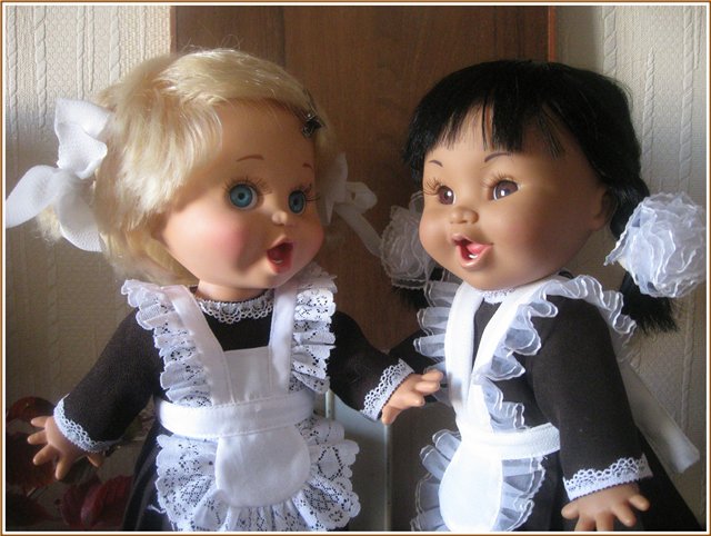 Школа... Осень... Куклы Galoob Baby Face (фото 4)