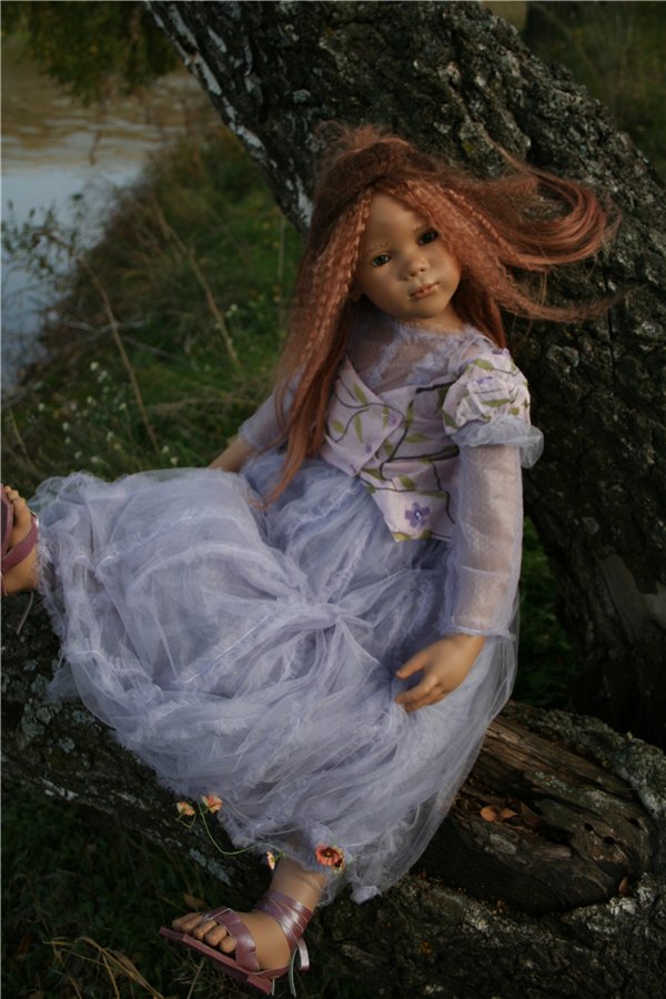 Моя девочка от Annette Himstedt в осеннем настроении