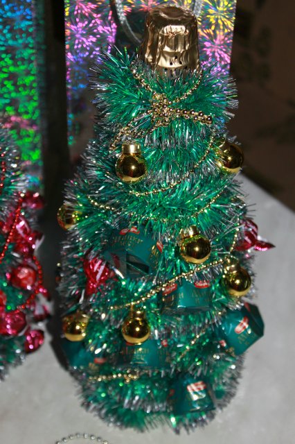 Ёлочное шампанское... Подарочки своими руками (фото 4)