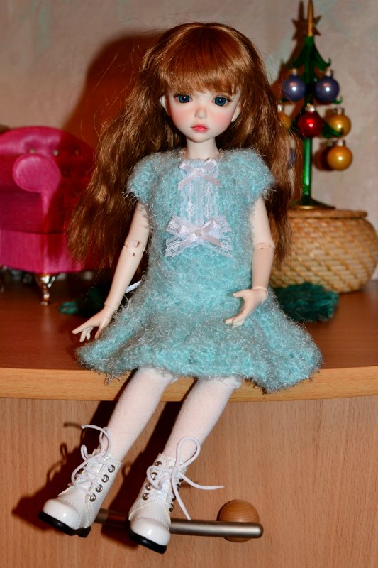 Подготовка к Новому году! Кукольные наряды (фото 8)