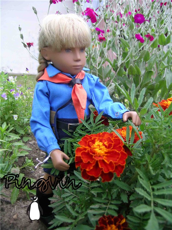 Особенная кукла Sasha doll от Gotz (фото 10)