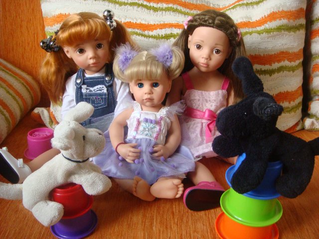 Наша трогательная малышка Машенька. Малышка-феечка Gotz из серии Kinderland Doll (фото 7)