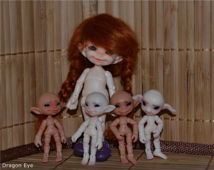 Микро BJD от Dreamhigh studio