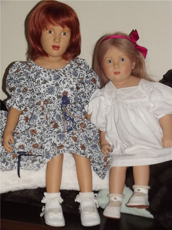 Три сестры. Автор Sabine Esche. Коллекция 1993 года для Gotz (фото 4)